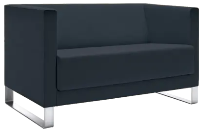 VELA - 2V, křeslo, koženka SL 18 - koženka černá